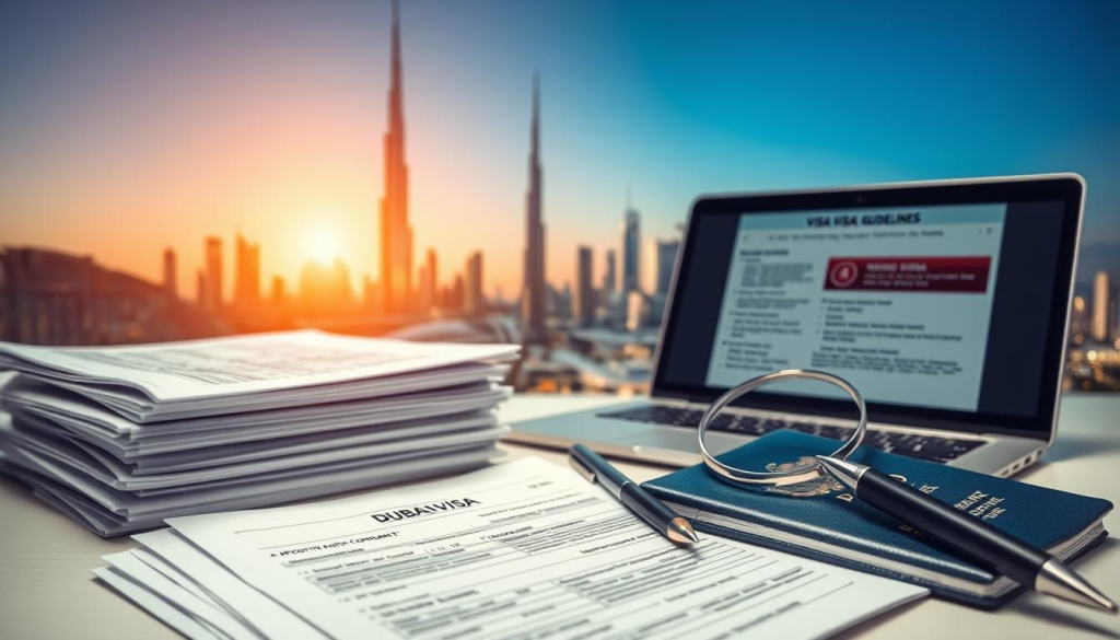 Getting requirenment for dubai visa right
